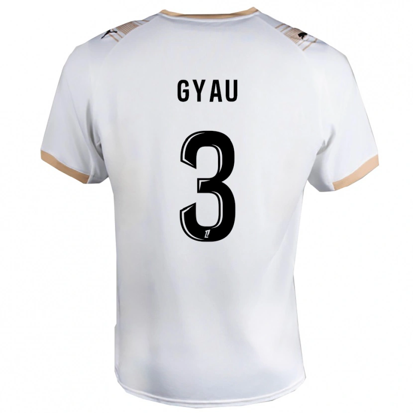 Danxen Damen Mia Gyau #3 Weiß Schwarz Auswärtstrikot Trikot 2025/26 T-Shirt Österreich