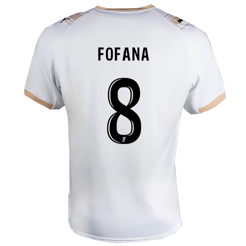 Danxen Damen Yaya Fofana #8 Weiß Schwarz Auswärtstrikot Trikot 2025/26 T-Shirt Österreich