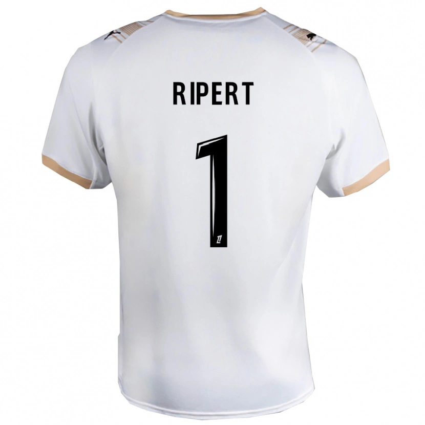 Danxen Damen Léo Ripert #1 Weiß Schwarz Auswärtstrikot Trikot 2025/26 T-Shirt Österreich