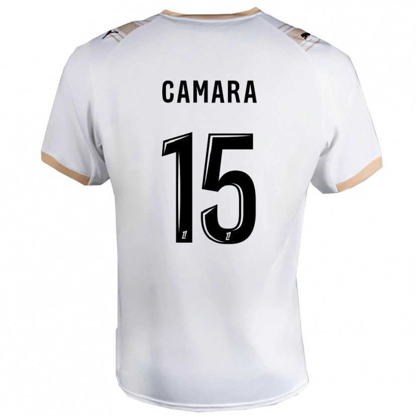 Danxen Damen Condé Camara #15 Weiß Schwarz Auswärtstrikot Trikot 2025/26 T-Shirt Österreich
