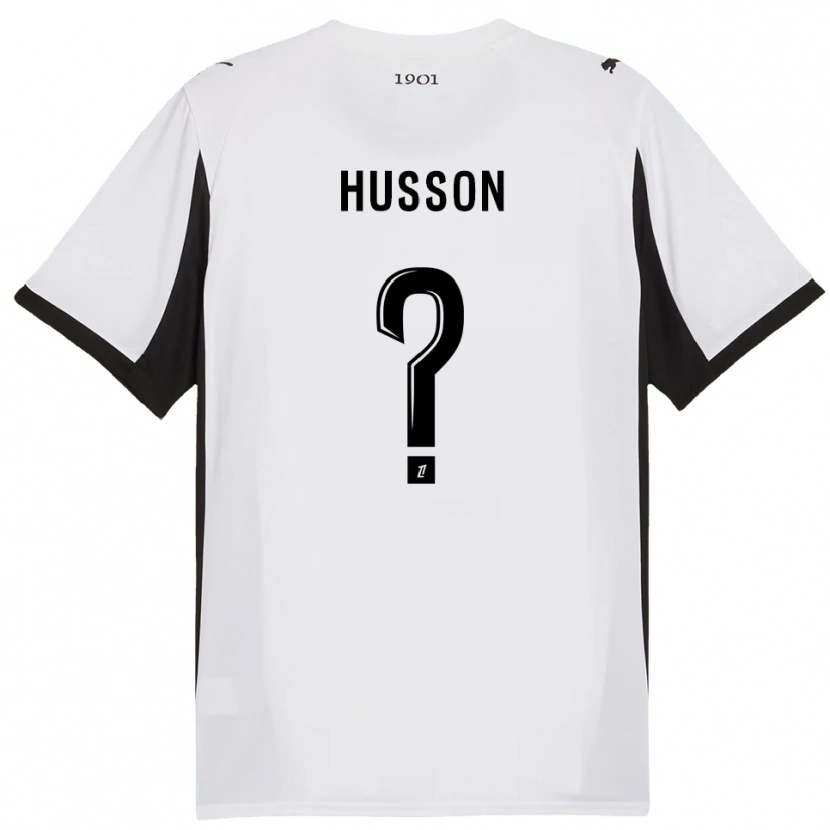 Danxen Damen Mehdi Husson #0 Weiß Schwarz Auswärtstrikot Trikot 2025/26 T-Shirt Österreich