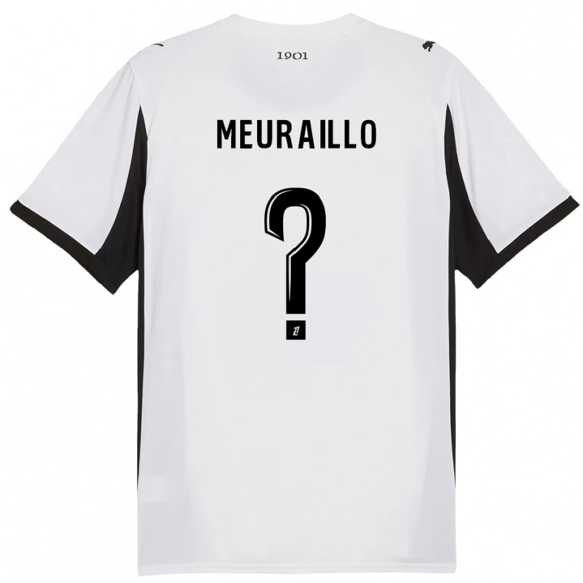 Danxen Damen Thâo Mouapa Mwa Meuraillo #0 Weiß Schwarz Auswärtstrikot Trikot 2025/26 T-Shirt Österreich