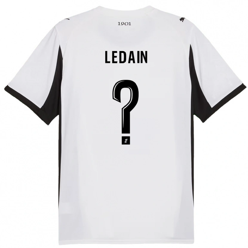 Danxen Damen Samuel Ledain #0 Weiß Schwarz Auswärtstrikot Trikot 2025/26 T-Shirt Österreich