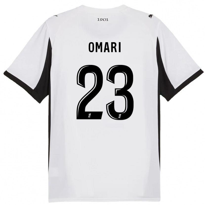 Danxen Damen Warmed Omari #23 Weiß Schwarz Auswärtstrikot Trikot 2025/26 T-Shirt Österreich
