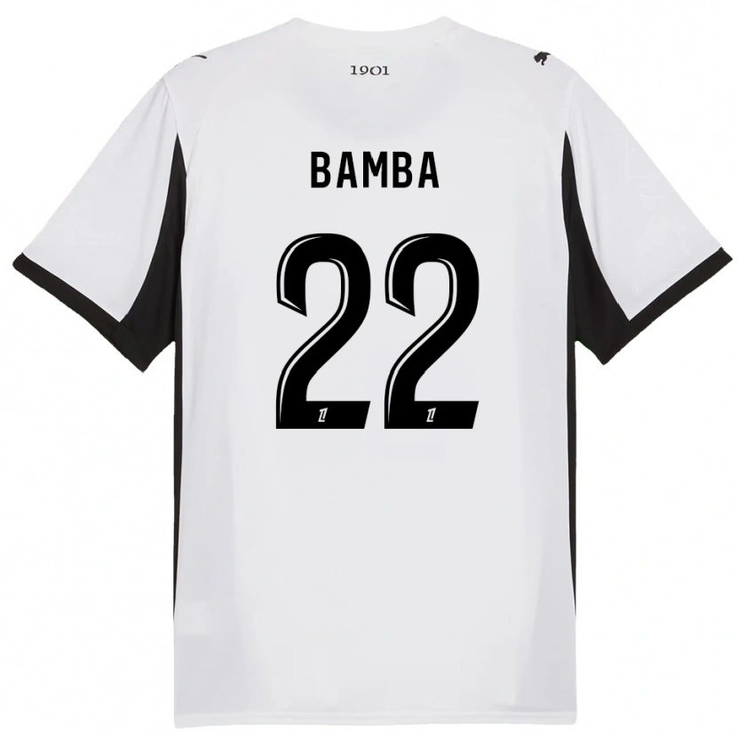 Danxen Damen Rayan Bamba #22 Weiß Schwarz Auswärtstrikot Trikot 2025/26 T-Shirt Österreich