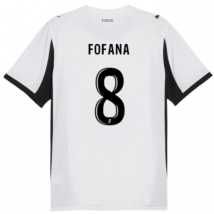 Danxen Damen Seko Fofana #8 Weiß Schwarz Auswärtstrikot Trikot 2025/26 T-Shirt Österreich