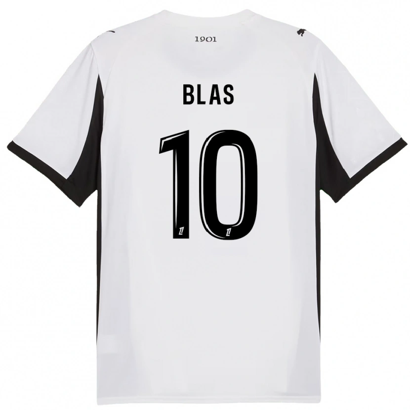 Danxen Damen Ludovic Blas #10 Weiß Schwarz Auswärtstrikot Trikot 2025/26 T-Shirt Österreich