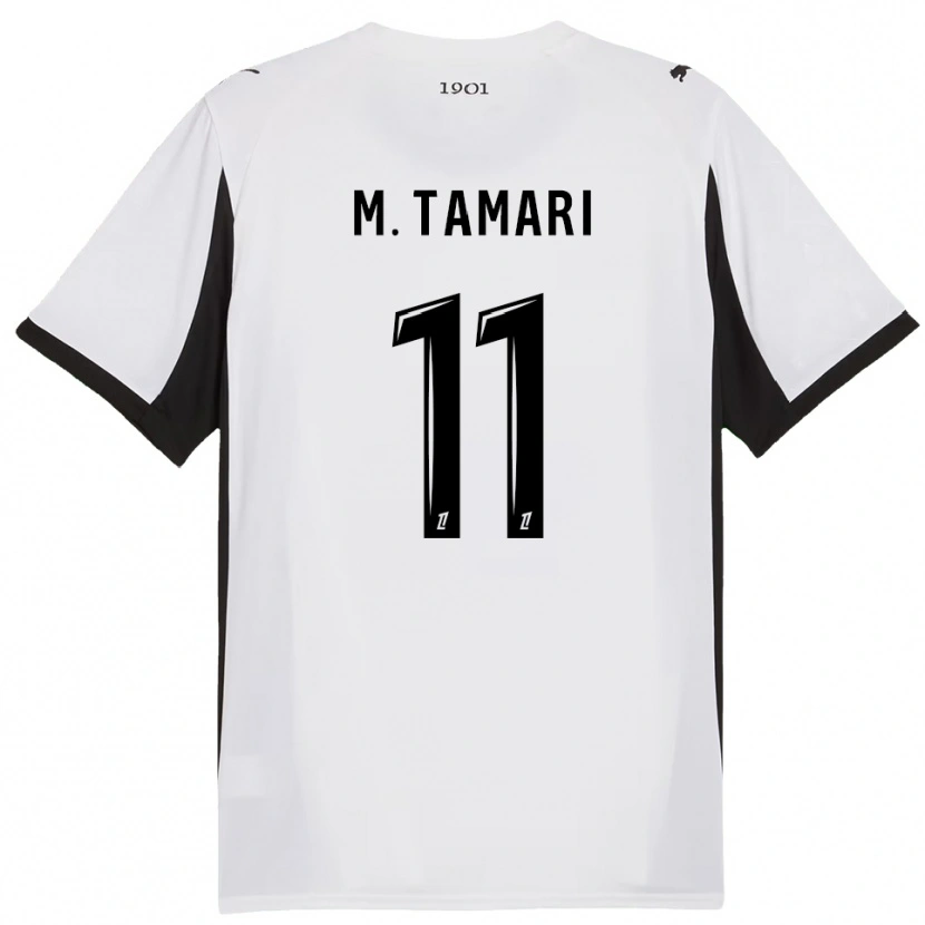 Danxen Damen Mousa Tamari #11 Weiß Schwarz Auswärtstrikot Trikot 2025/26 T-Shirt Österreich