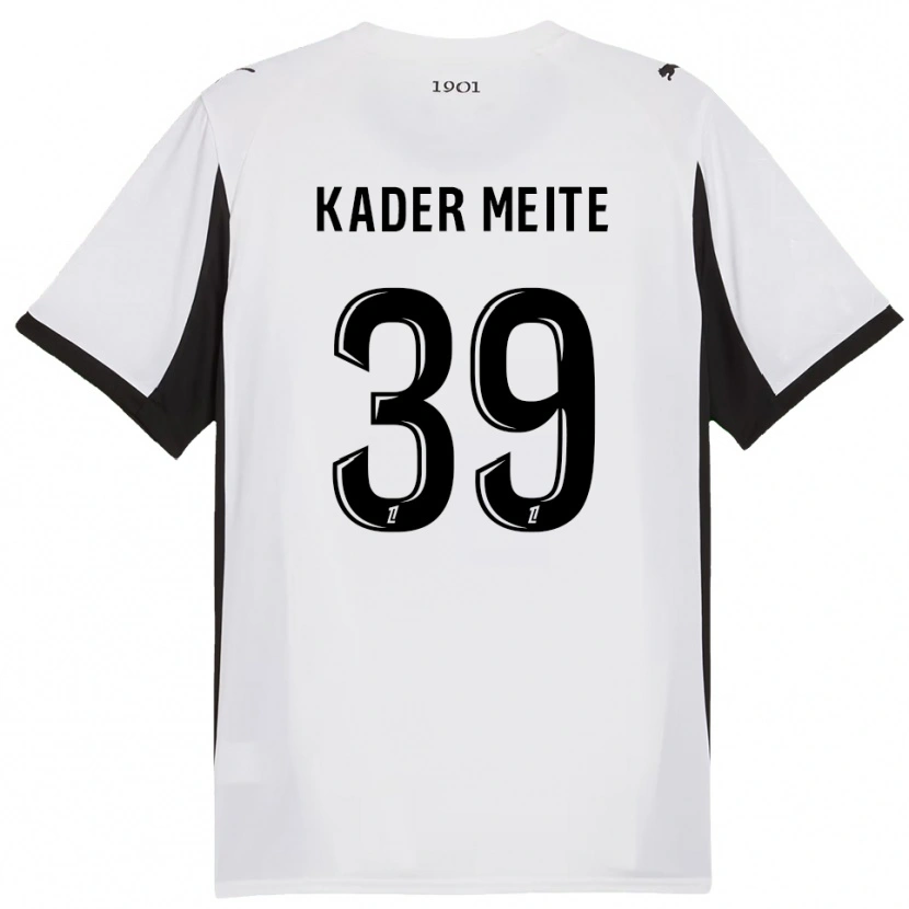 Danxen Damen Mohamed Kader Meïté #39 Weiß Schwarz Auswärtstrikot Trikot 2025/26 T-Shirt Österreich