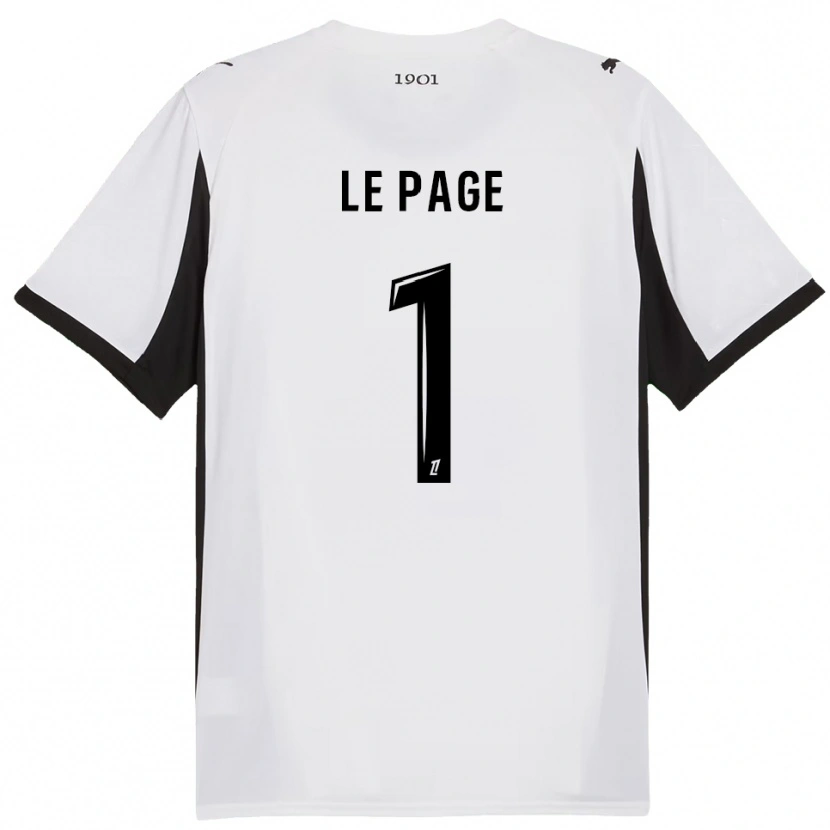 Danxen Damen Noé Le Page #1 Weiß Schwarz Auswärtstrikot Trikot 2025/26 T-Shirt Österreich