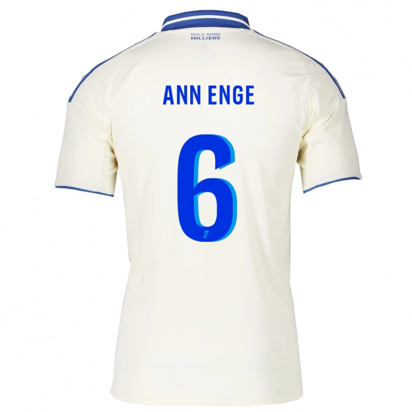 Danxen Damen Sierra Ann Enge #6 Champagner Blau Auswärtstrikot Trikot 2025/26 T-Shirt Österreich
