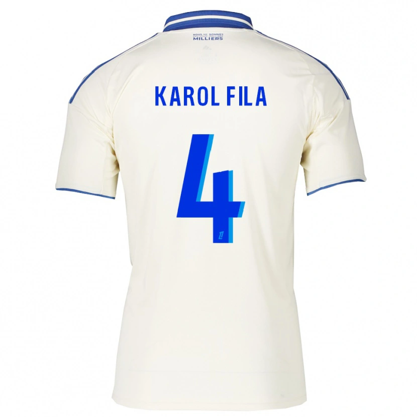 Danxen Damen Karol Fila #4 Champagner Blau Auswärtstrikot Trikot 2025/26 T-Shirt Österreich