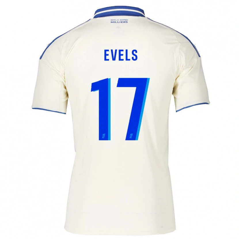 Danxen Damen Emily Evels #17 Champagner Blau Auswärtstrikot Trikot 2025/26 T-Shirt Österreich