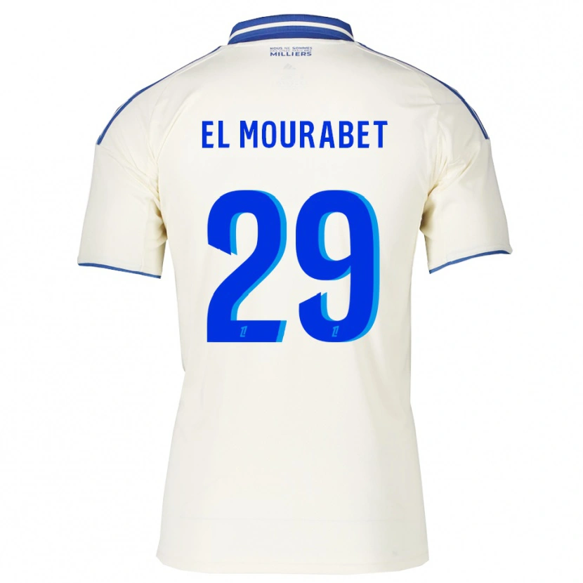 Danxen Damen Samir El Mourabet #29 Champagner Blau Auswärtstrikot Trikot 2025/26 T-Shirt Österreich