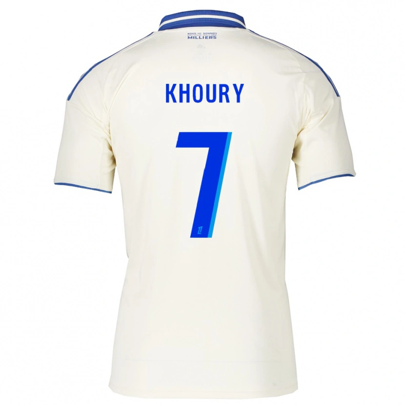 Danxen Damen Pilar Khoury #7 Champagner Blau Auswärtstrikot Trikot 2025/26 T-Shirt Österreich