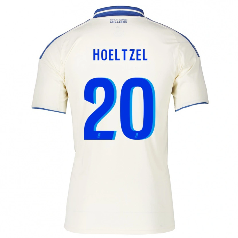 Danxen Damen Mégane Hoeltzel #20 Champagner Blau Auswärtstrikot Trikot 2025/26 T-Shirt Österreich