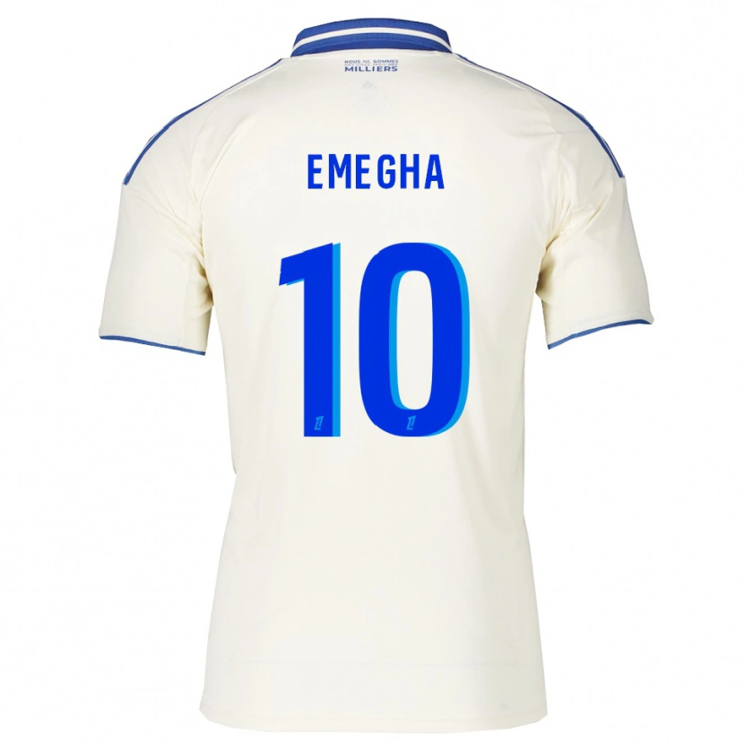 Danxen Damen Emanuel Emegha #10 Champagner Blau Auswärtstrikot Trikot 2025/26 T-Shirt Österreich