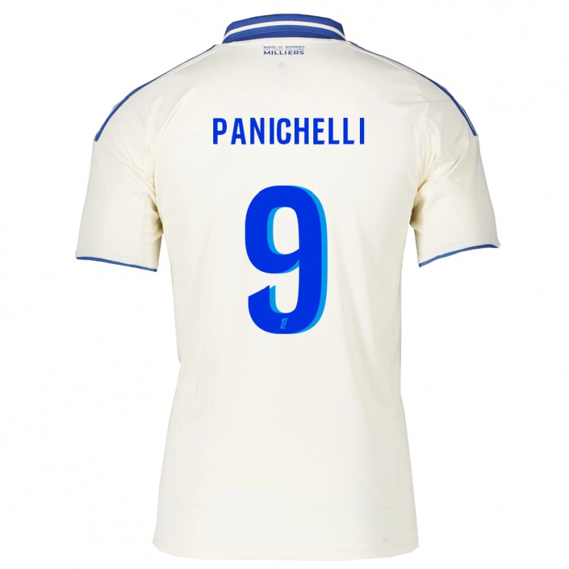 Danxen Damen Joaquín Panichelli #9 Champagner Blau Auswärtstrikot Trikot 2025/26 T-Shirt Österreich