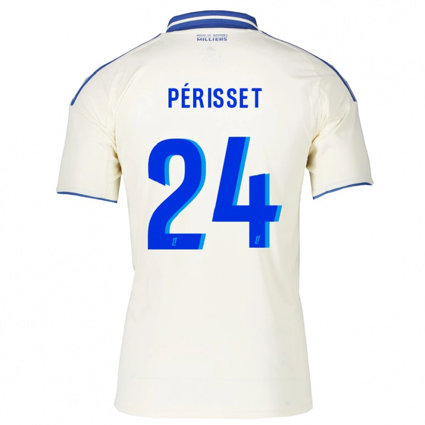 Danxen Damen Ève Périsset #24 Champagner Blau Auswärtstrikot Trikot 2025/26 T-Shirt Österreich