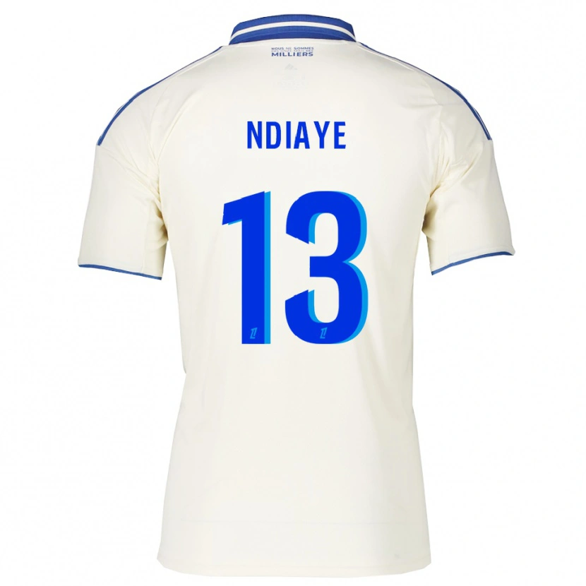 Danxen Damen Serigne Ndiaye #13 Champagner Blau Auswärtstrikot Trikot 2025/26 T-Shirt Österreich