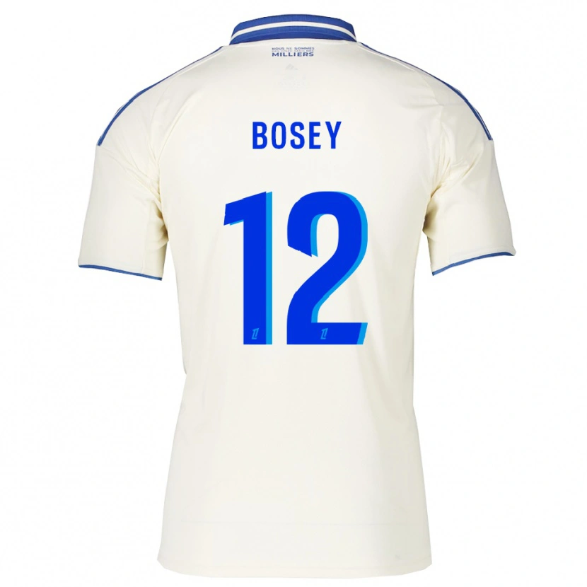 Danxen Damen Jean-Baptiste Bosey #12 Champagner Blau Auswärtstrikot Trikot 2025/26 T-Shirt Österreich