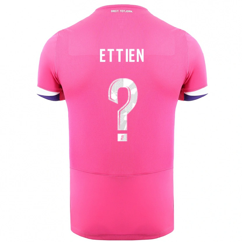 Danxen Damen Krystal Jade Ettien #0 Rosa Weiß Auswärtstrikot Trikot 2025/26 T-Shirt Österreich