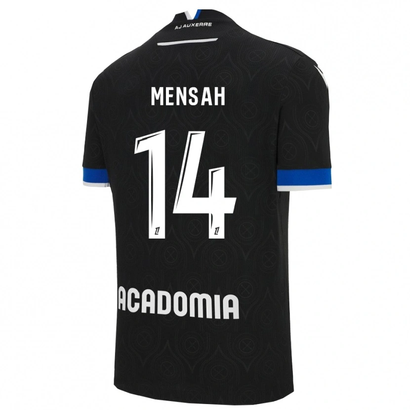 Danxen Damen Gideon Mensah #14 Schwarz Weiß Auswärtstrikot Trikot 2025/26 T-Shirt Österreich