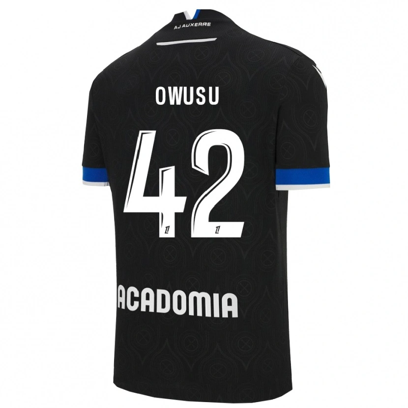 Danxen Damen Elisha Owusu #42 Schwarz Weiß Auswärtstrikot Trikot 2025/26 T-Shirt Österreich