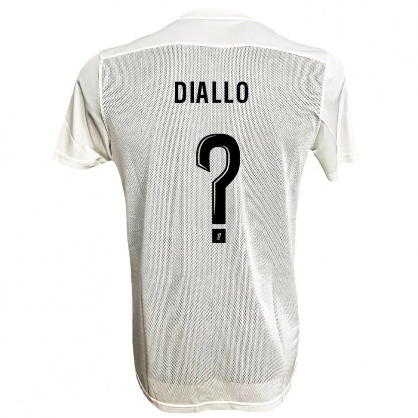 Danxen Damen Mamadou Diallo #0 Schwarz Weiß Auswärtstrikot Trikot 2025/26 T-Shirt Österreich