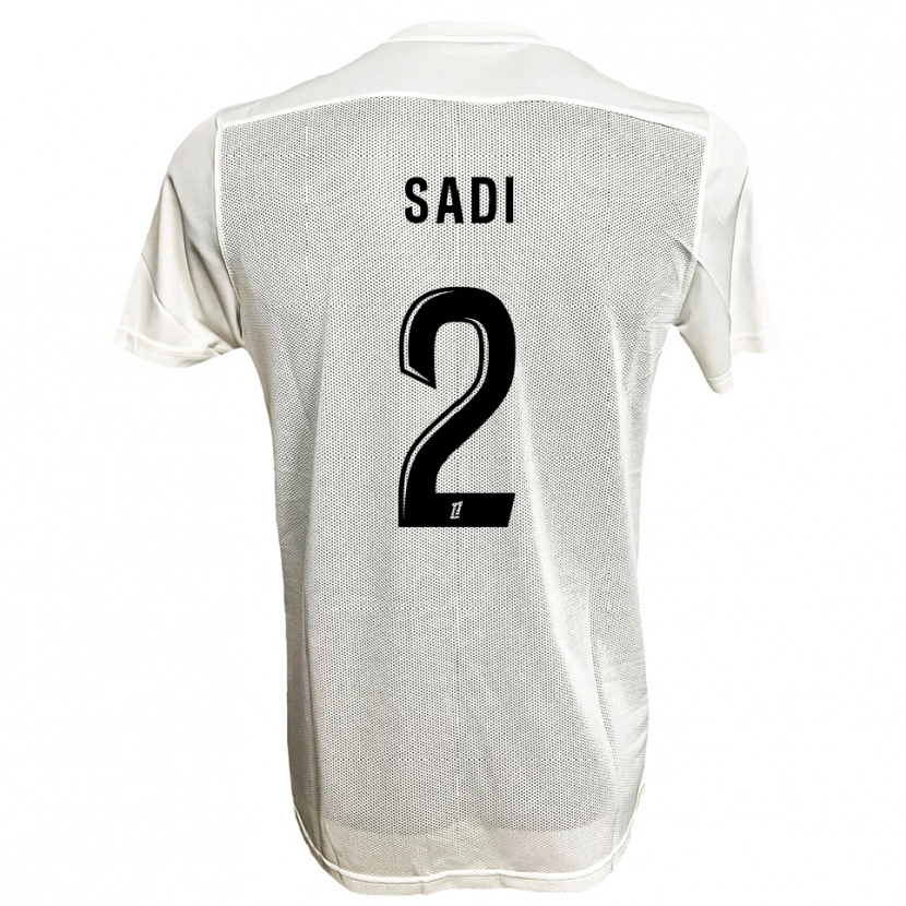 Danxen Damen Aymen Sadi #2 Schwarz Weiß Auswärtstrikot Trikot 2025/26 T-Shirt Österreich