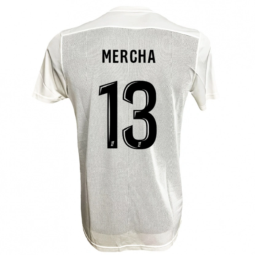Danxen Damen Yanis Mercha #13 Schwarz Weiß Auswärtstrikot Trikot 2025/26 T-Shirt Österreich
