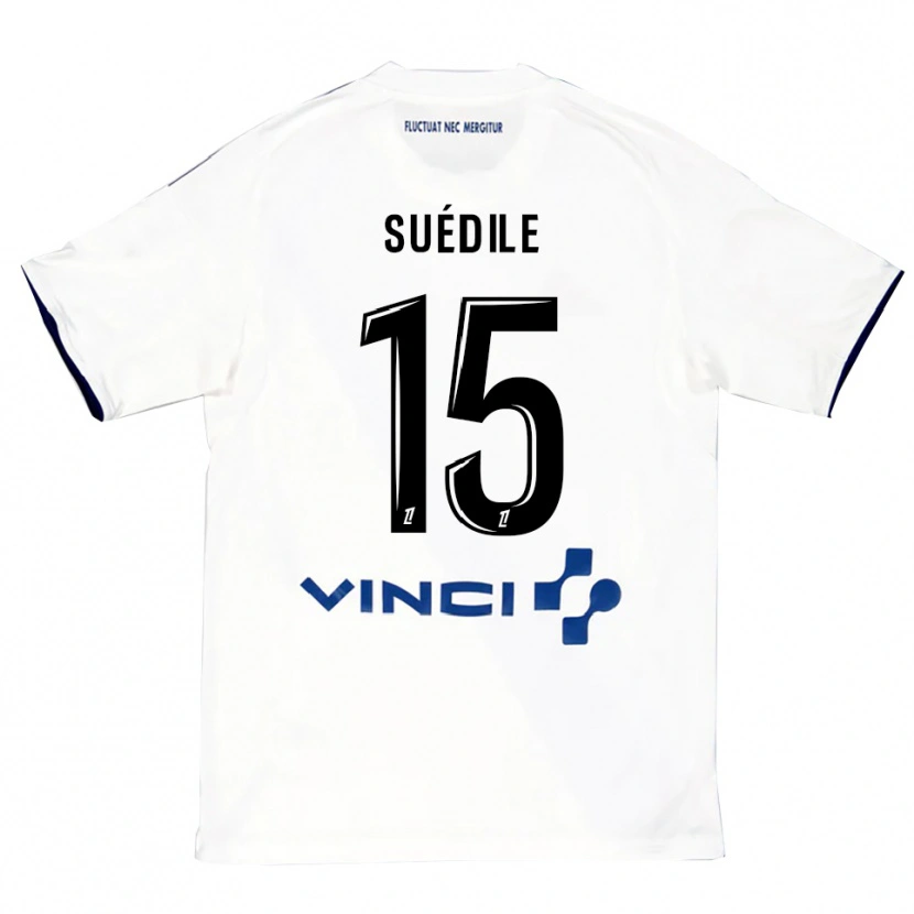 Danxen Damen Layvin Suédile #15 Weiß Blau Auswärtstrikot Trikot 2025/26 T-Shirt Österreich
