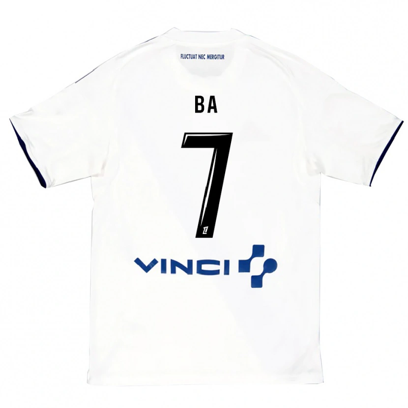 Danxen Damen Mohamed Ba #7 Weiß Blau Auswärtstrikot Trikot 2025/26 T-Shirt Österreich
