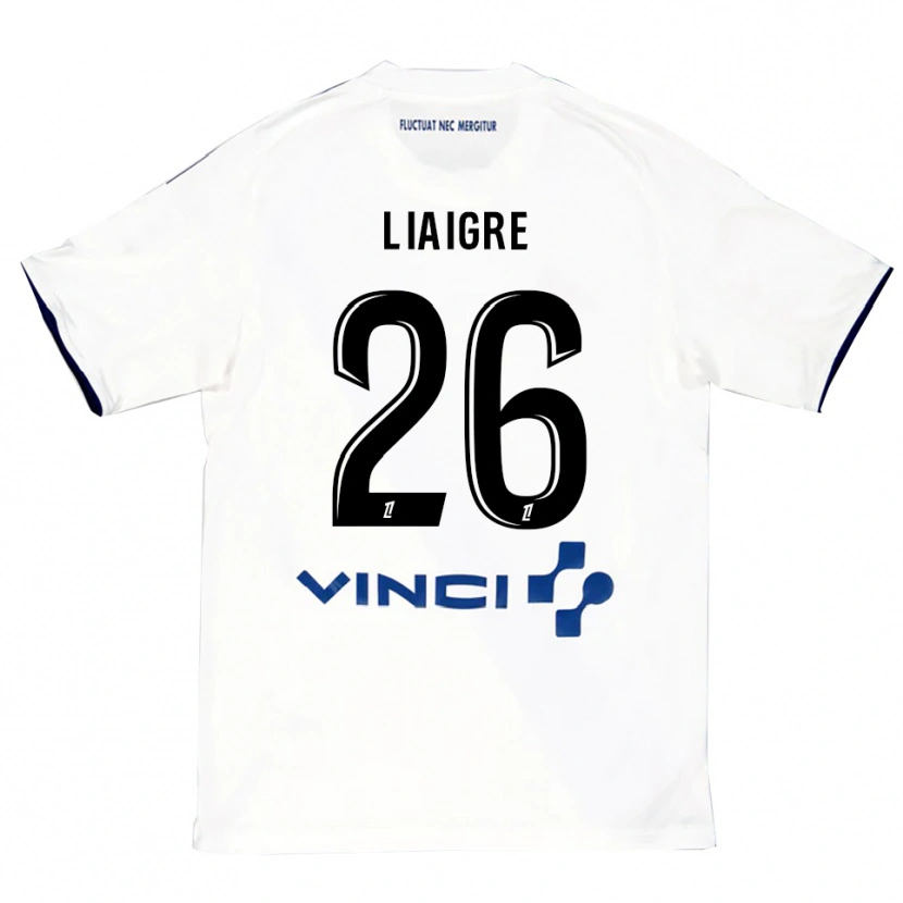 Danxen Damen Fiona Liaigre #26 Weiß Blau Auswärtstrikot Trikot 2025/26 T-Shirt Österreich
