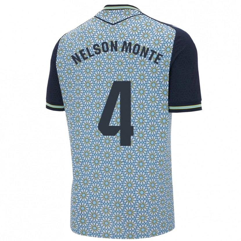 Danxen Damen Nélson Monte #4 Blau Marine Auswärtstrikot Trikot 2025/26 T-Shirt Österreich