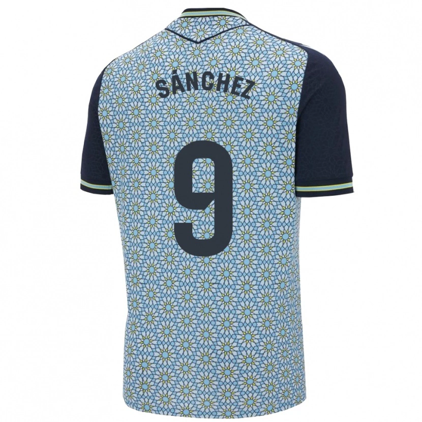 Danxen Damen Loren Sánchez #9 Blau Marine Auswärtstrikot Trikot 2025/26 T-Shirt Österreich