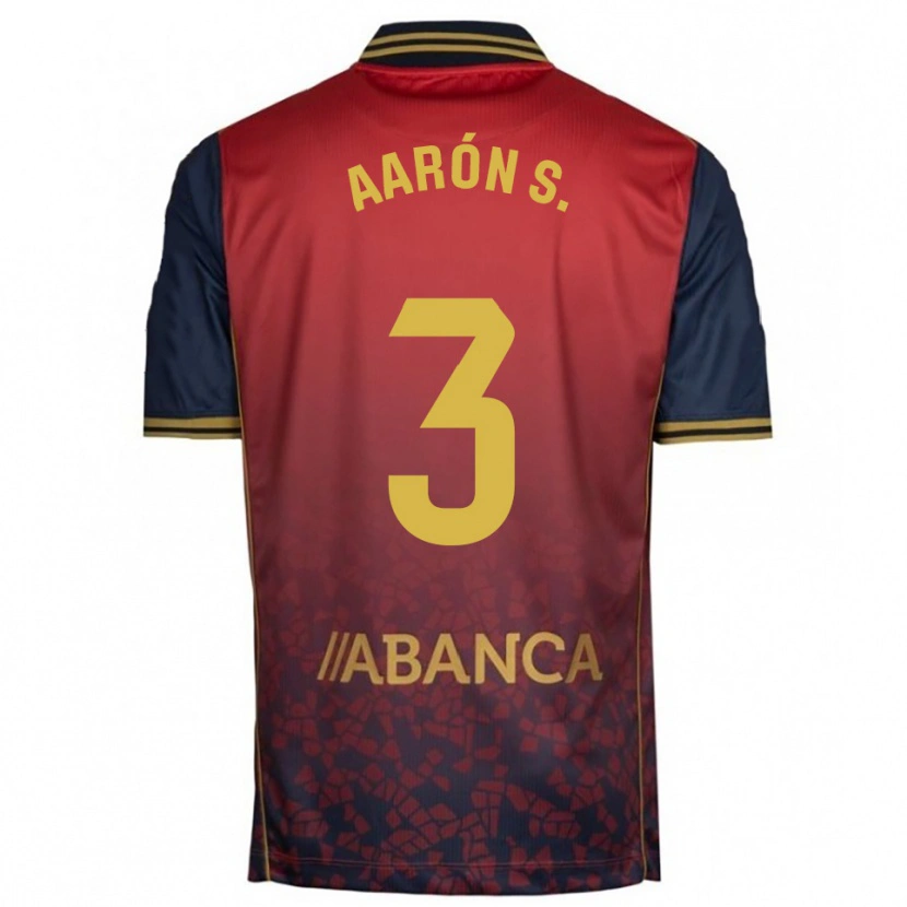 Danxen Damen Aarón Sánchez #3 Rot Marine Auswärtstrikot Trikot 2025/26 T-Shirt Österreich
