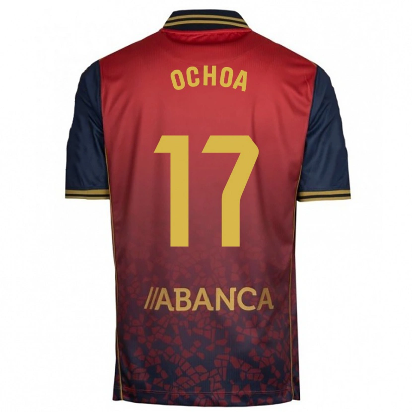 Danxen Damen Martín Ochoa #17 Rot Marine Auswärtstrikot Trikot 2025/26 T-Shirt Österreich