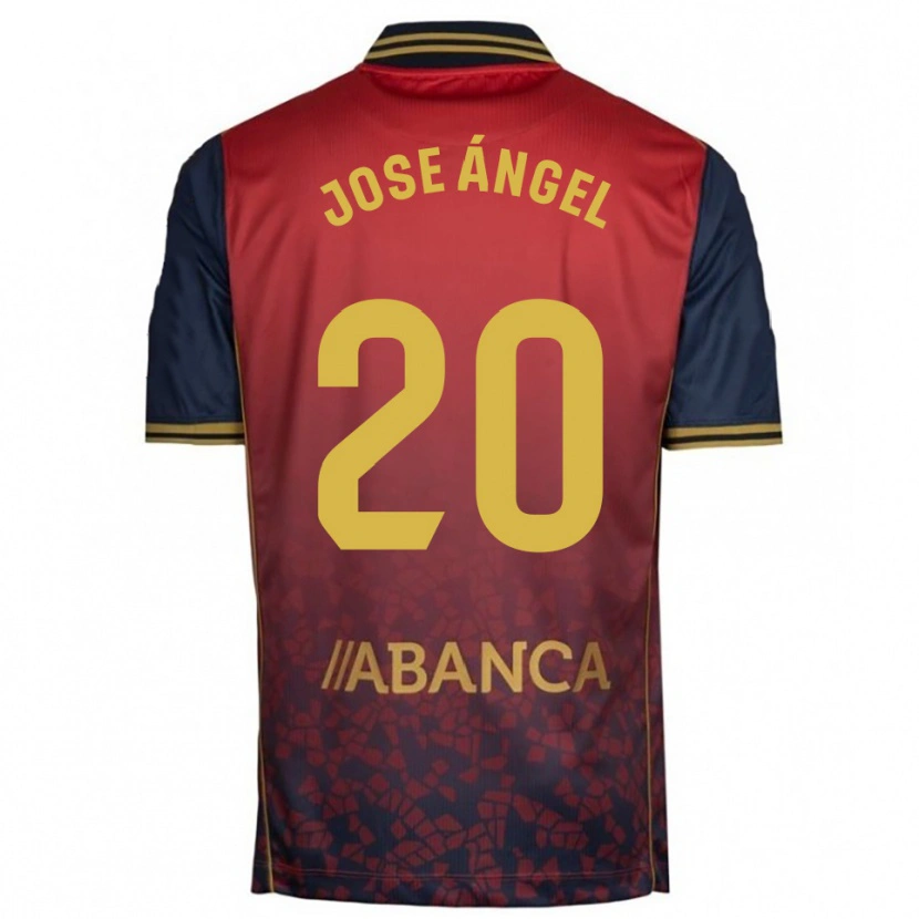 Danxen Damen José Ángel Jurado #20 Rot Marine Auswärtstrikot Trikot 2025/26 T-Shirt Österreich