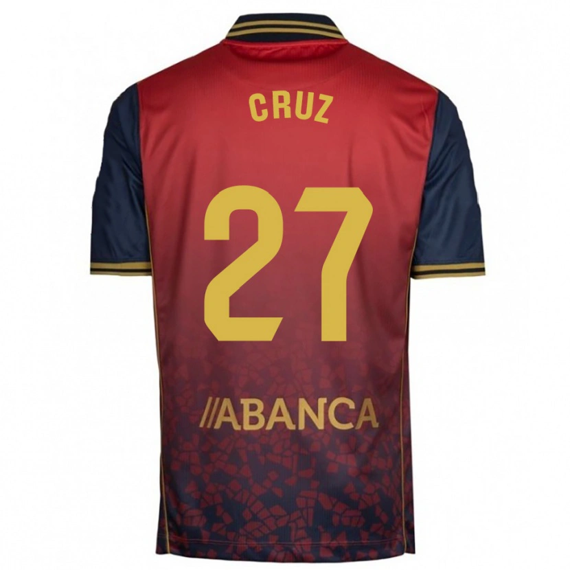 Danxen Damen Luismi Cruz #27 Rot Marine Auswärtstrikot Trikot 2025/26 T-Shirt Österreich