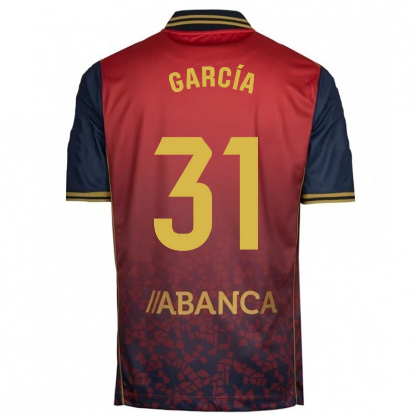 Danxen Damen Pablo García #31 Rot Marine Auswärtstrikot Trikot 2025/26 T-Shirt Österreich
