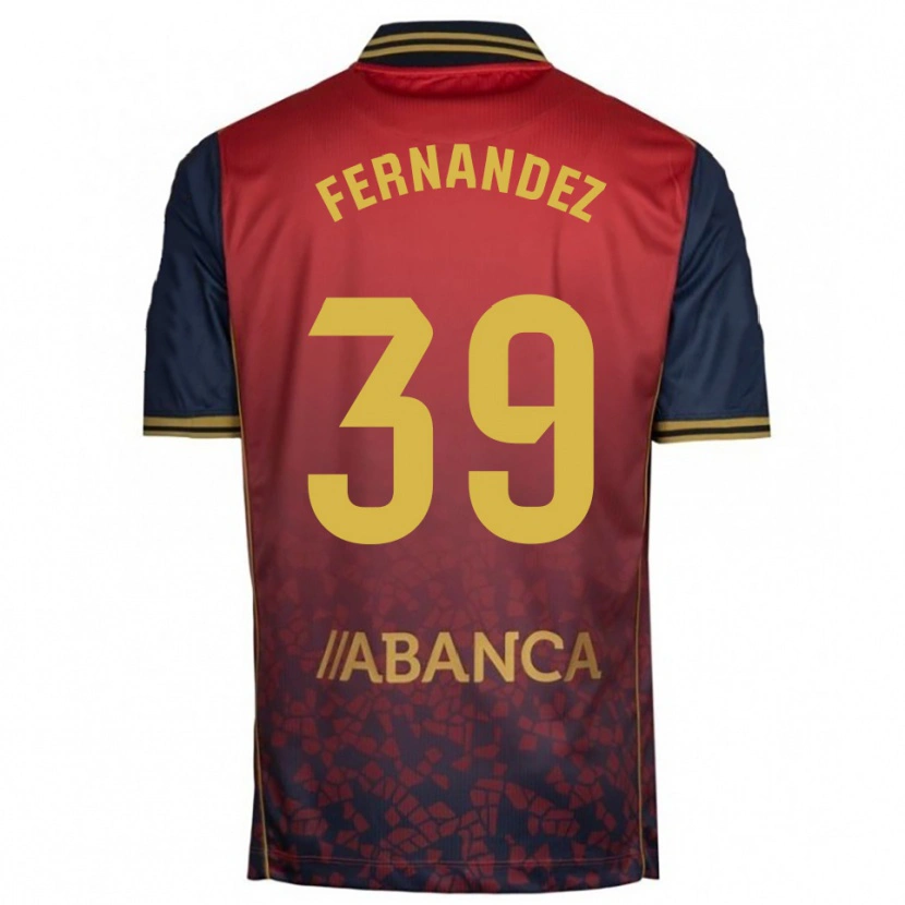 Danxen Damen David Fernández #39 Rot Marine Auswärtstrikot Trikot 2025/26 T-Shirt Österreich