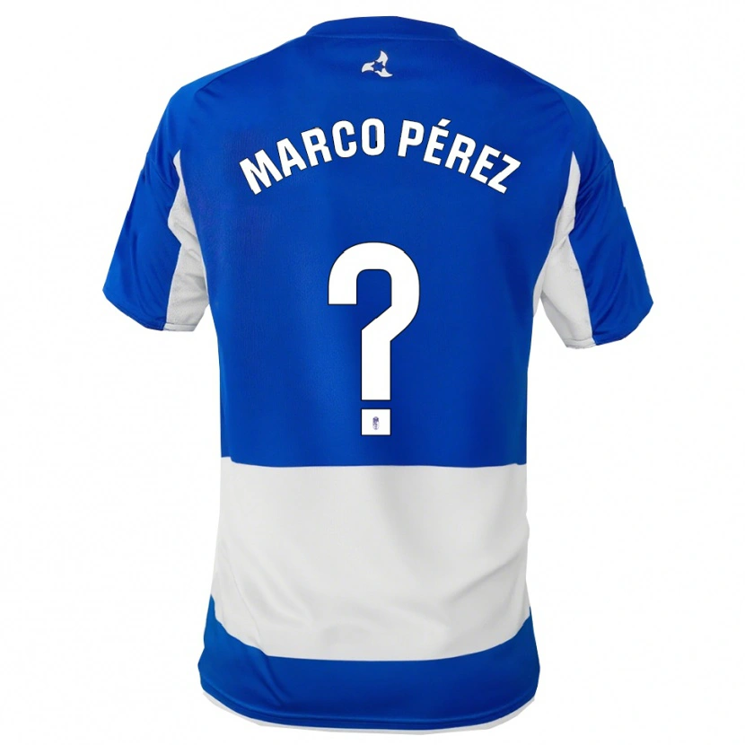Danxen Damen Marco Pérez #0 Blau Weiß Auswärtstrikot Trikot 2025/26 T-Shirt Österreich