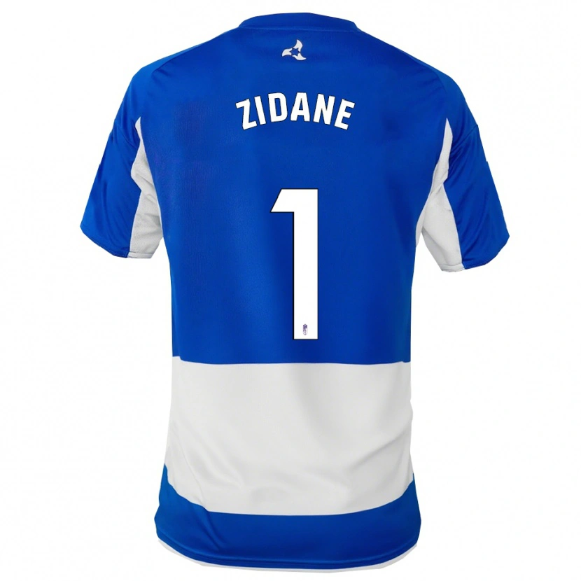 Danxen Damen Luca Zidane #1 Blau Weiß Auswärtstrikot Trikot 2025/26 T-Shirt Österreich