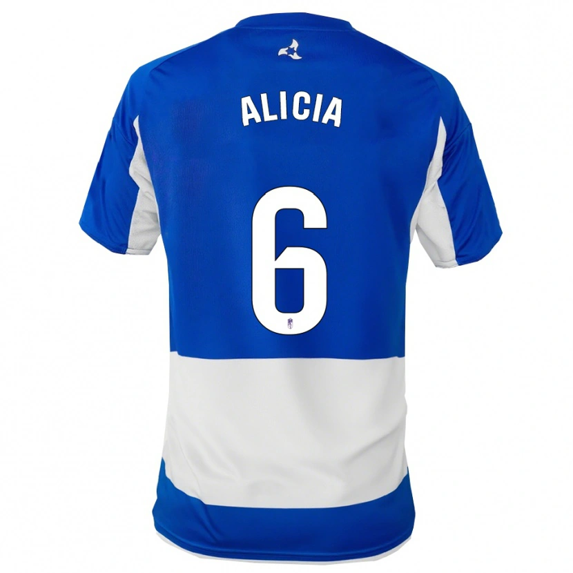 Danxen Damen Alicia #6 Blau Weiß Auswärtstrikot Trikot 2025/26 T-Shirt Österreich