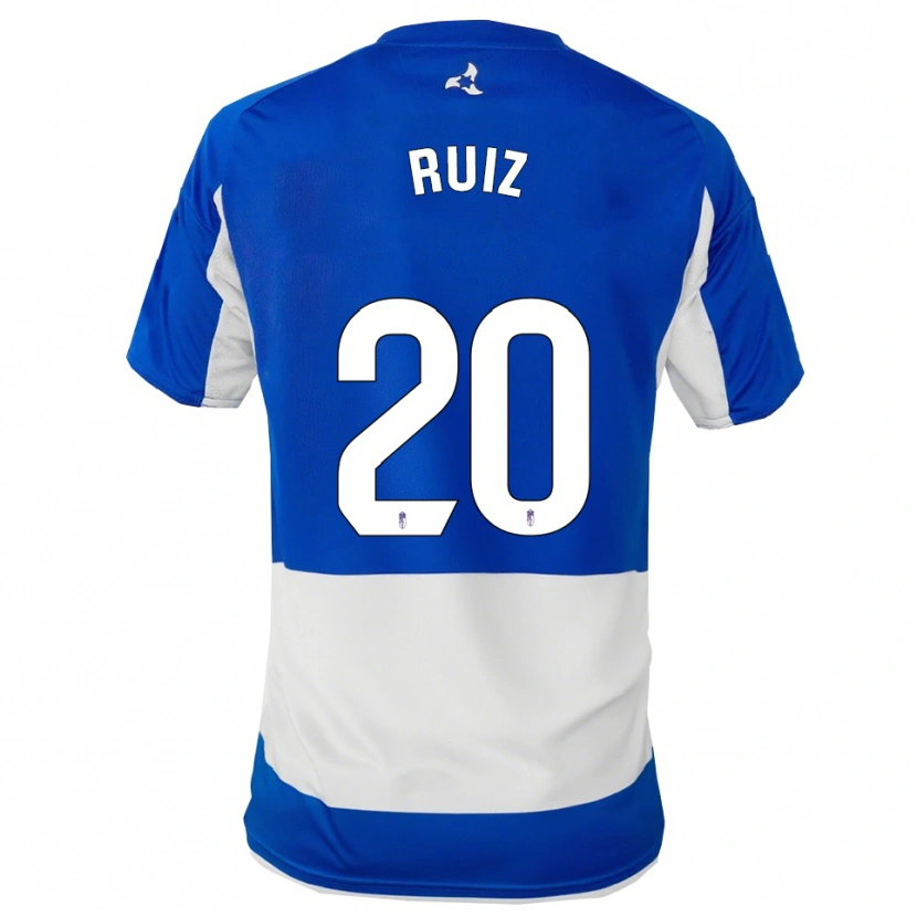 Danxen Damen Sergio Ruiz #20 Blau Weiß Auswärtstrikot Trikot 2025/26 T-Shirt Österreich