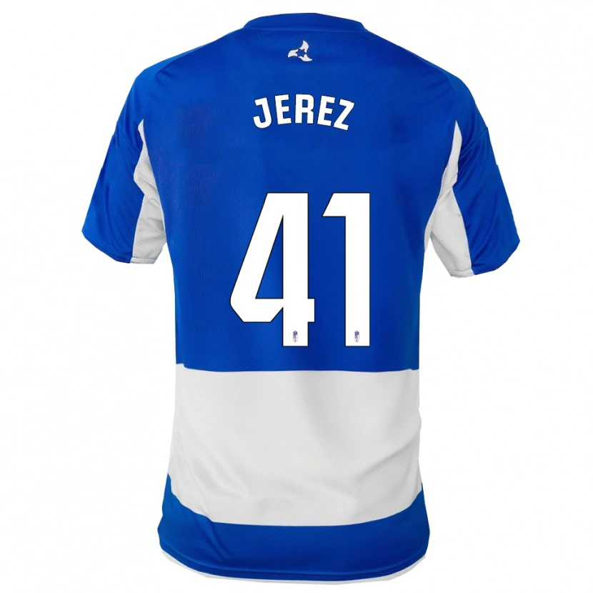 Danxen Damen Adrián Jerez #41 Blau Weiß Auswärtstrikot Trikot 2025/26 T-Shirt Österreich