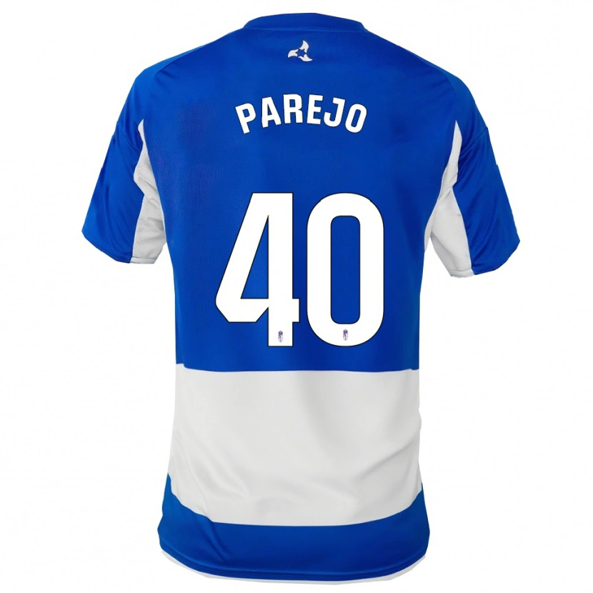 Danxen Damen Jesús Parejo #40 Blau Weiß Auswärtstrikot Trikot 2025/26 T-Shirt Österreich