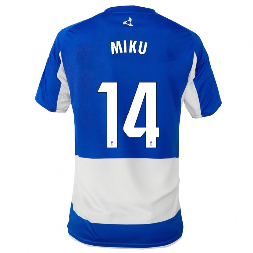 Danxen Damen Miku Ito #14 Blau Weiß Auswärtstrikot Trikot 2025/26 T-Shirt Österreich
