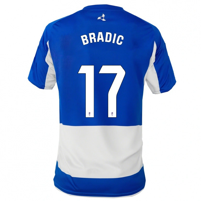 Danxen Damen Biljana Bradić #17 Blau Weiß Auswärtstrikot Trikot 2025/26 T-Shirt Österreich